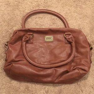 Leather brown bag from Vans
